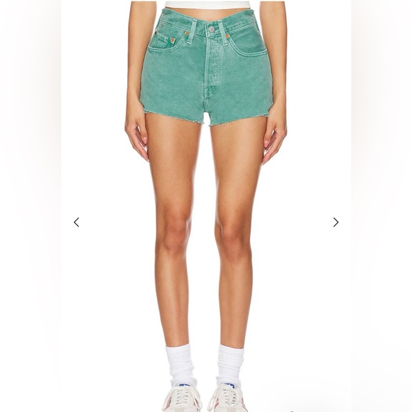 Levi’s 501 Shorts - Original Green NWT